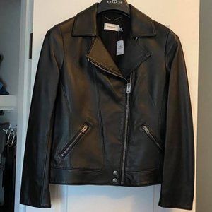 Coach Leather Moto jacket